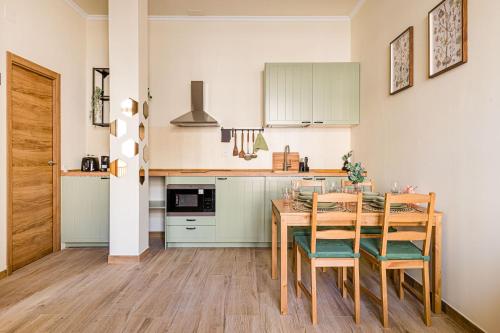 Η κουζίνα ή μικρή κουζίνα στο Simone Apartments