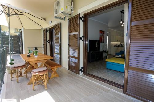 Patio nebo venkovní prostory v ubytování Roberta House