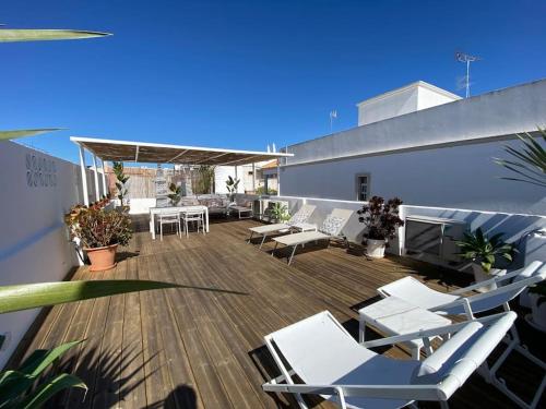 CasaWolhão LIBERDADE maison de pêcheur avec toit-terrasse
