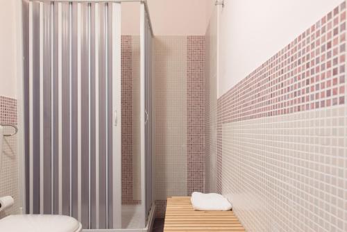 Koupelna v ubytování B&B Cafisu
