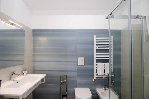 Koupelna v ubytování B&B AlMare