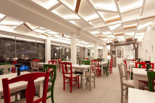 Εστιατόριο ή άλλο μέρος για φαγητό στο Hotel Mathios