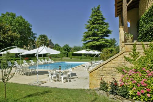 Πισίνα στο ή κοντά στο Hôtel des Roches - Climatisation
