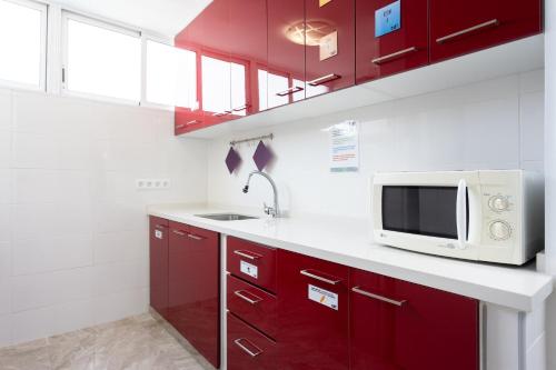 Three spacious apartments 150m from the Las Americas promenade