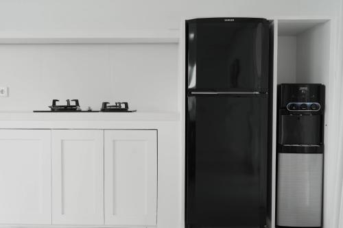 Kuchyň nebo kuchyňský kout v ubytování Villa IKIN
