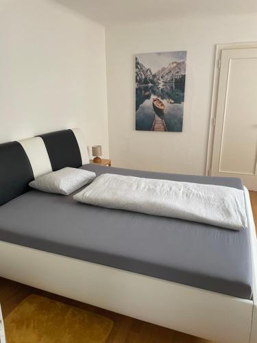 Postel nebo postele na pokoji v ubytování Appartement Attergau