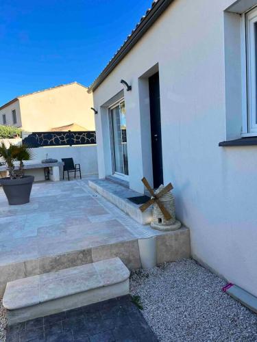 Maison de 3 chambres avec jardin clos et wifi a Nissan lez Enserune
