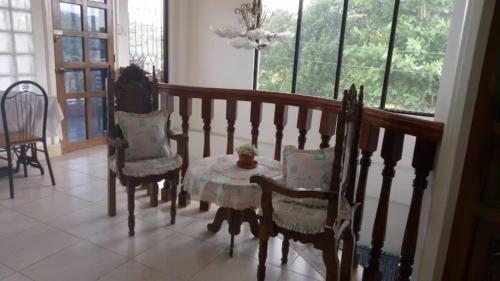 Dining area in a panziókat