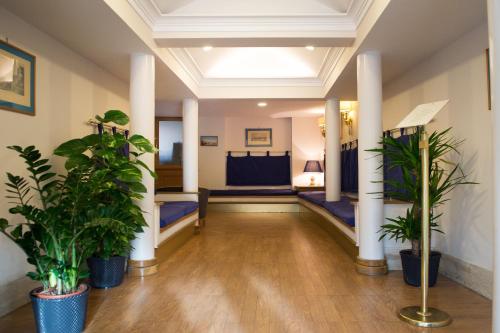 Vstupní hala nebo recepce v ubytování Hotel Leopardi
