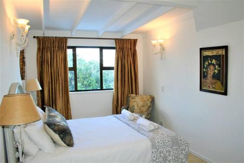 Ένα ή περισσότερα κρεβάτια σε δωμάτιο στο Panoramic sea views - loft apartment