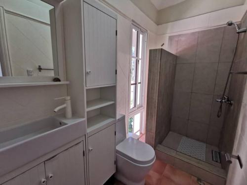 Koupelna v ubytování Cosy and beautiful apartment in Cocotal golfresort
