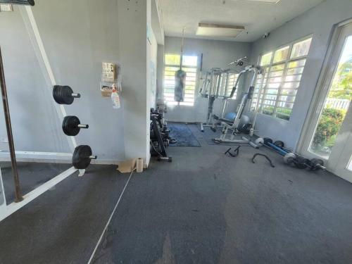 Gimnasio o instalaciones de fitness de Caribbean Island Retreat