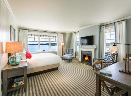 Postel nebo postele na pokoji v ubytování Beauport Hotel Gloucester