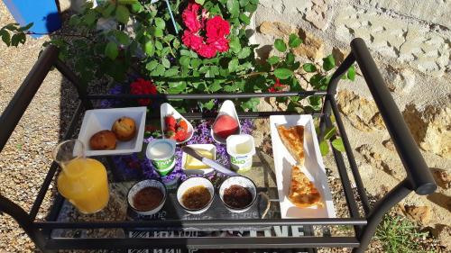 Mad på bed and breakfast-stedet eller i nærheden