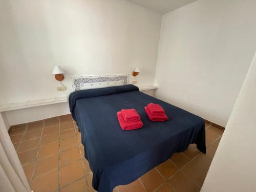 Posteľ alebo postele v izbe v ubytovaní CARGOL by SOM Menorca