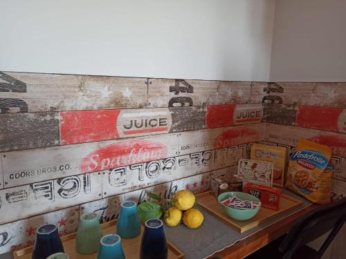 Kuchyň nebo kuchyňský kout v ubytování B&B In Sella