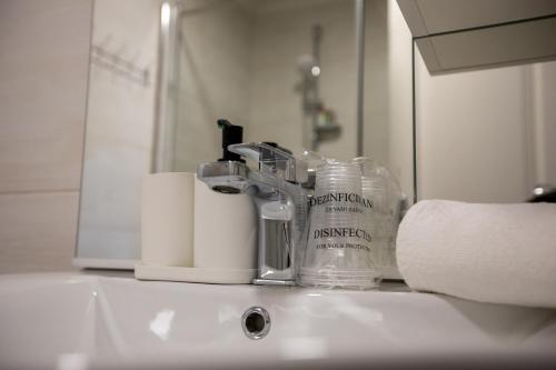 Ένα μπάνιο στο Apartmani Jančić