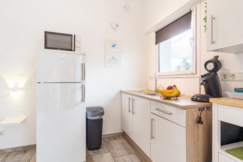 Η κουζίνα ή μικρή κουζίνα στο Eifel-Apartments Orsfeld
