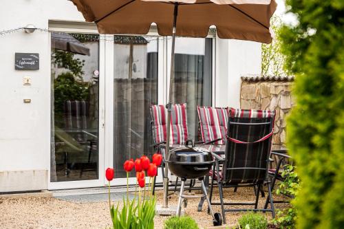 Αίθριο ή υπαίθριος χώρος στο Eifel-Apartments Orsfeld
