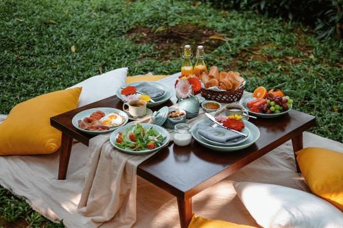 Eten bij of ergens in de buurt van het resort

