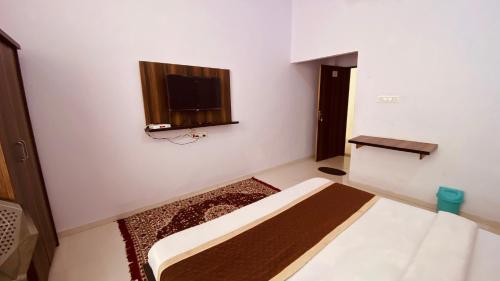 Postel nebo postele na pokoji v ubytování Jaigarh Palace Kumbhalgarh