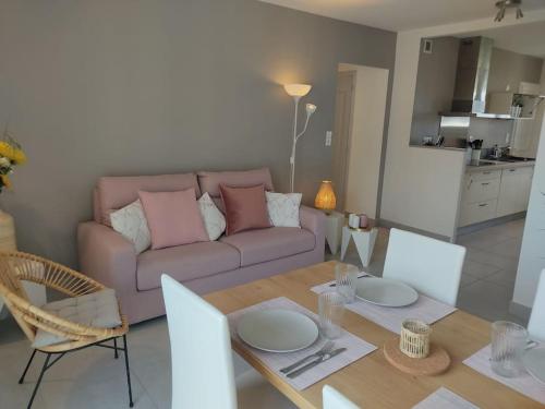 Kuchyň nebo kuchyňský kout v ubytování Entre Lac et Montagne