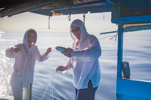 Clientes alojados en Dhonfulhafi Beach View