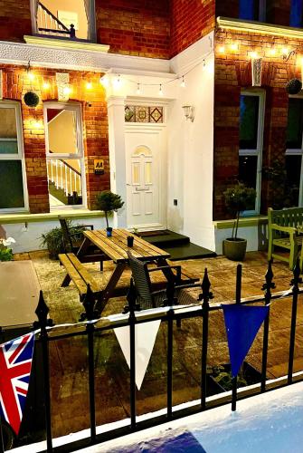Χώρος καθιστικού στο Devon House Guest House