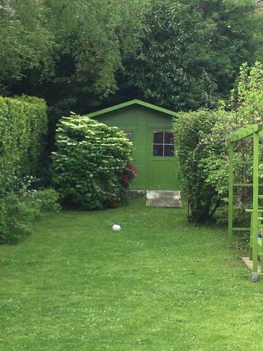 Jardin de l'établissement Au galet bleu