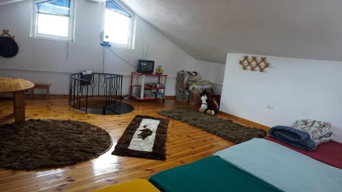 Postel nebo postele na pokoji v ubytování Ginî Viñis