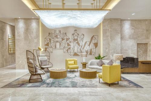 Posezení v ubytování Belmont Hotel Mactan