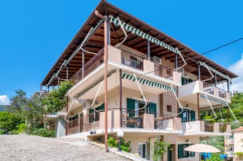 Balkoni atau teres di Nikoleta Apartment A