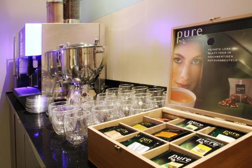 Nápoje v ubytování Hafenhotel Meereszeiten