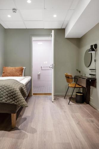 Una cama o camas en una habitación de Hotel Point
