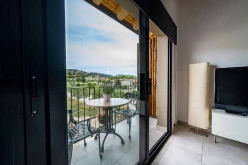 Balkón nebo terasa v ubytování Apartaments Tee & Sea