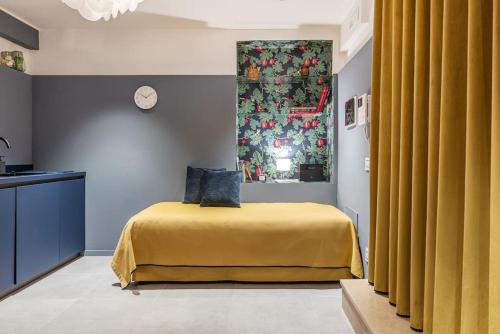Un pat sau paturi într-o cameră la Casa Lara Bari