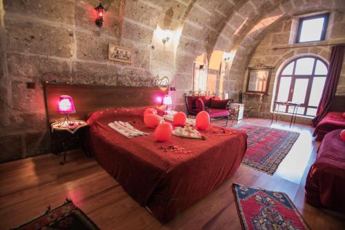 Posezení v ubytování Kapadokya Ihlara Konakları Otel Antik Konaklar