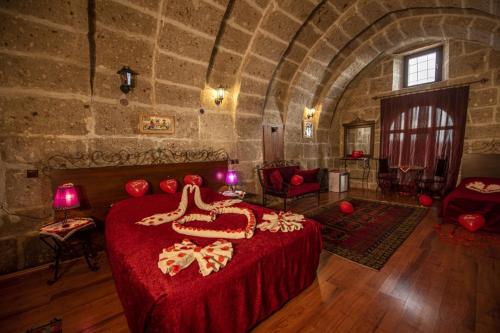 Posezení v ubytování Kapadokya Ihlara Konakları Otel Antik Konaklar