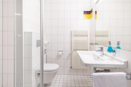 Koupelna v ubytování Hotel ISG Heidelberg