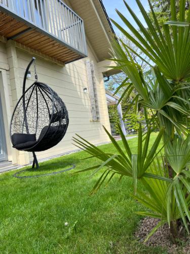 Κήπος έξω από το Apartamenty Naturapart