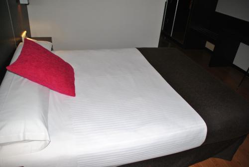 Postel nebo postele na pokoji v ubytování Hotel Junquera