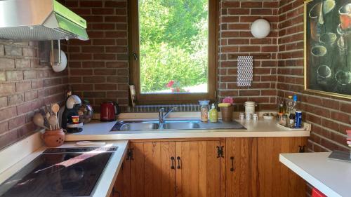Domaine des Montots tesisinde mutfak veya mini mutfak