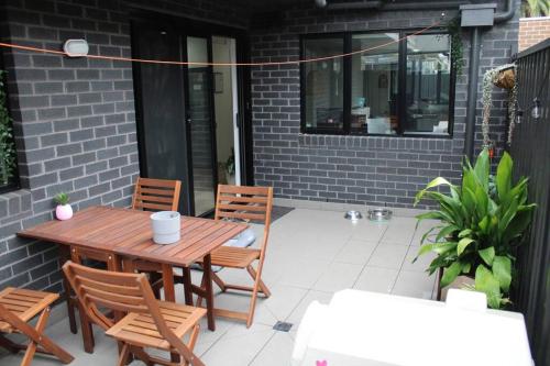 Μπαλκόνι ή βεράντα στο Cosy 2B apartment with private parking