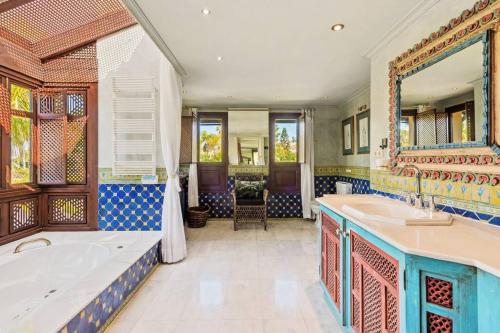 Grand Marbella Estate with tropical gardens