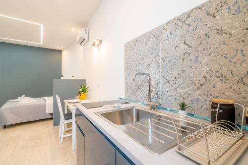 Kuchyň nebo kuchyňský kout v ubytování Casa Danieli
