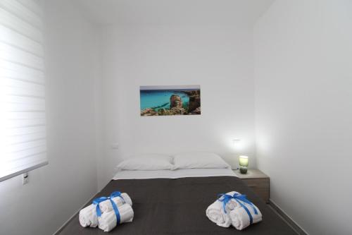 Postel nebo postele na pokoji v ubytování BED & BREAKFAST VAL di ERICE