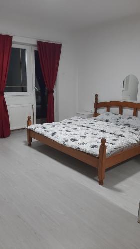Postel nebo postele na pokoji v ubytování Apartmani Vesna