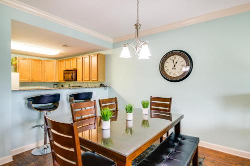 Pigeon Forge Condo with Community Amenities!にあるキッチンまたは簡易キッチン
