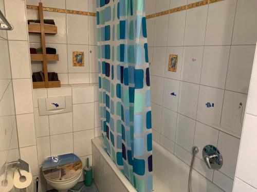 Koupelna v ubytování Casa Munay