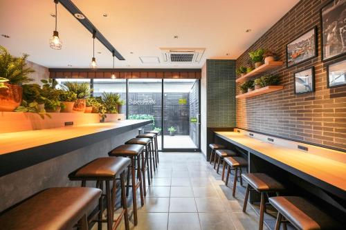 スーパーホテル宇都宮にあるレストランまたは飲食店